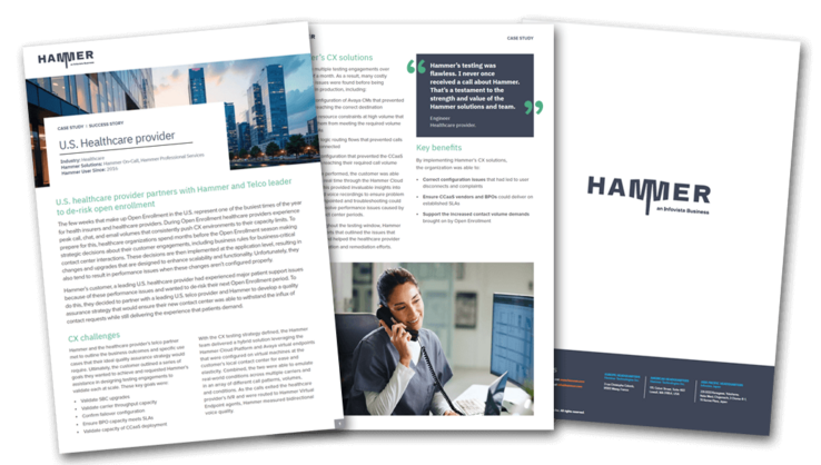 Preview of Hammer case study: U.S. Healthcare provider