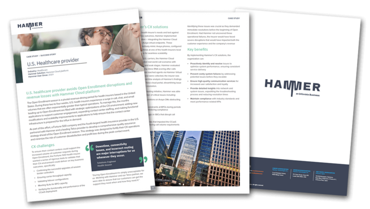 Preview of Hammer case study: U.S. Healthcare provider utilizes Hammer