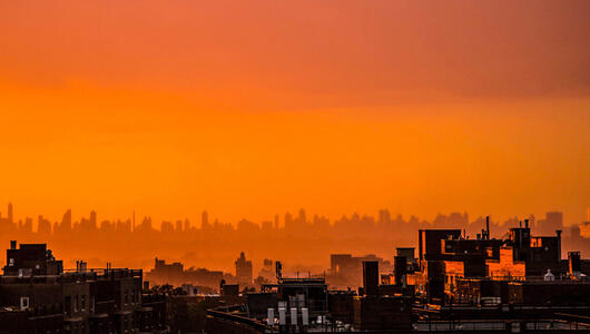 Inclement weather, heat wave over the city